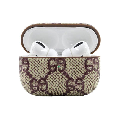 HypedEffects Leather louis vuitton And gucci Airpods Generation 3 Case