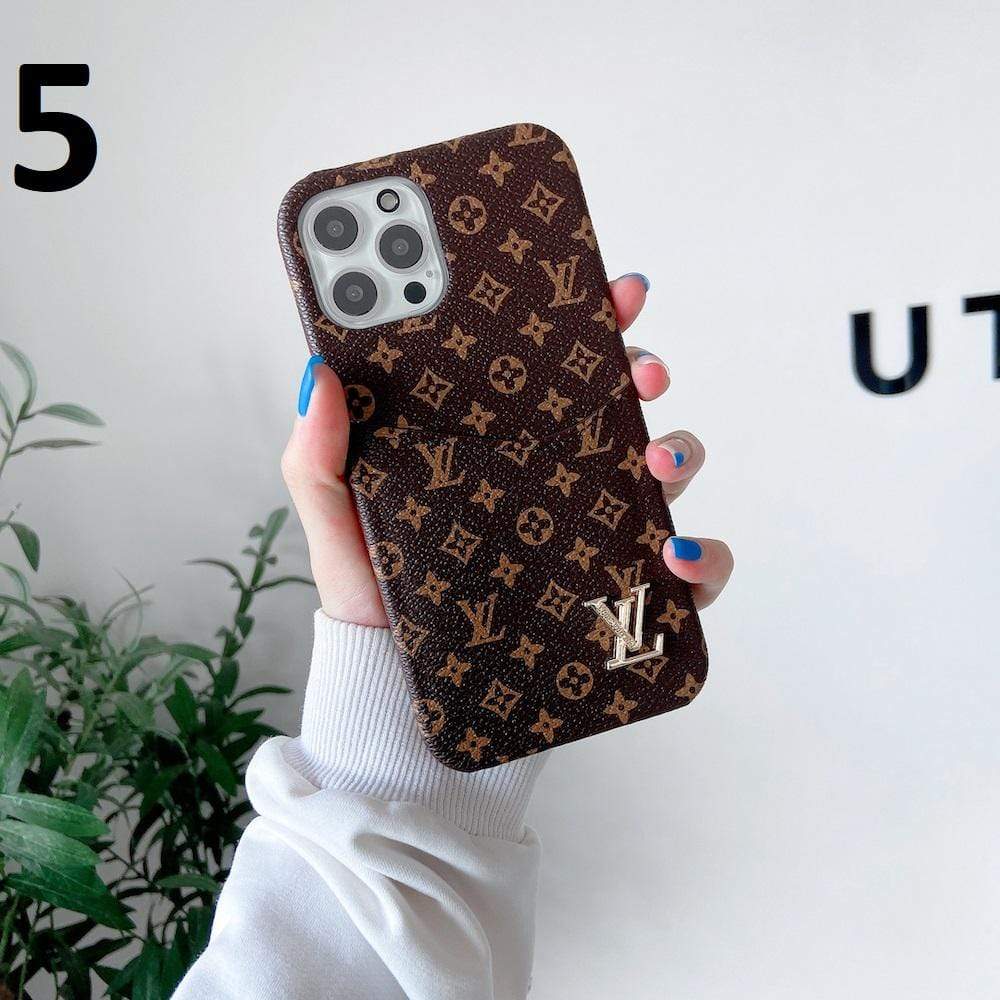 HypedEffects leather louis vuitton iPhone 15 Case