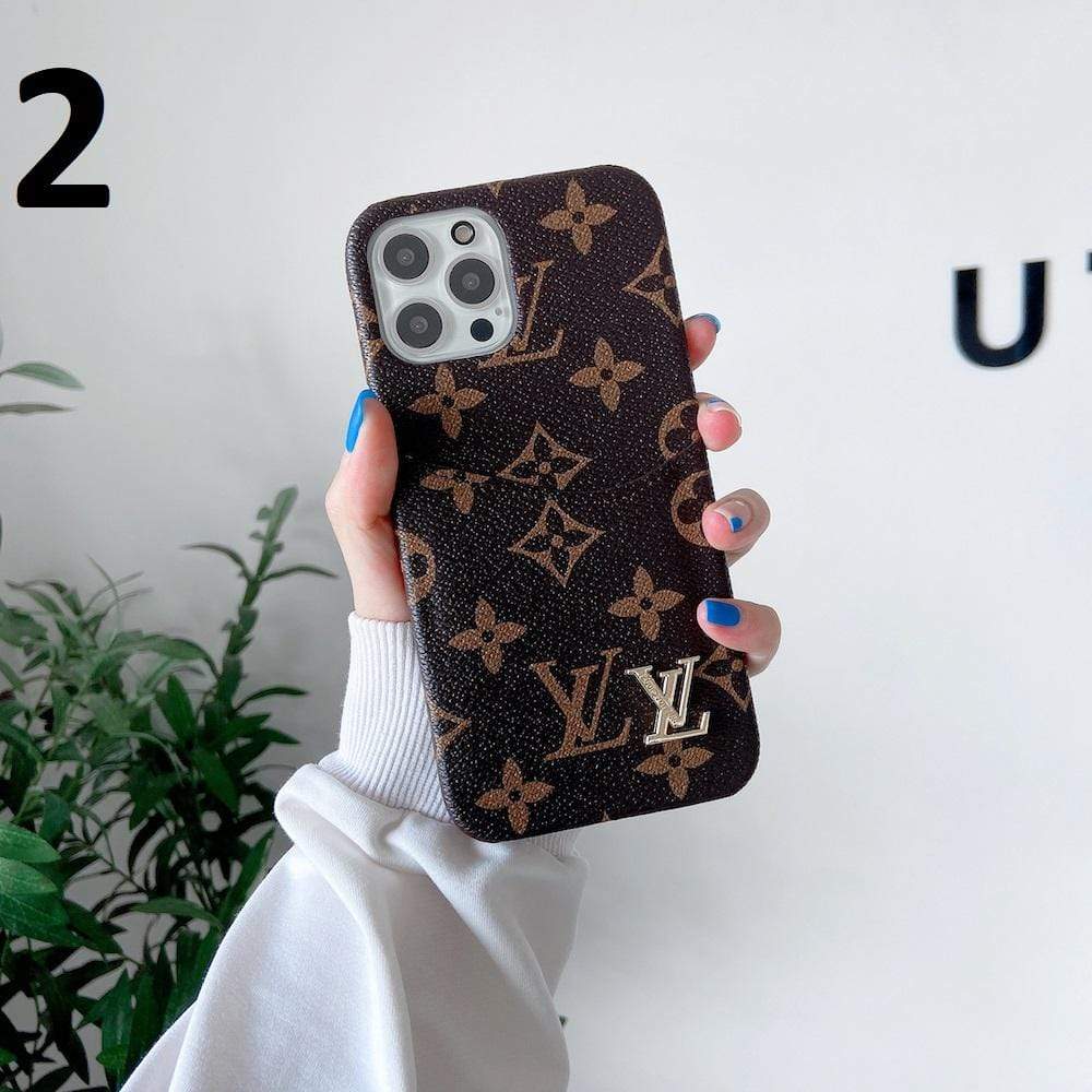 HypedEffects leather louis vuitton iPhone 15 Case
