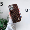 HypedEffects leather Louis Vuitton iPhone 15 Case