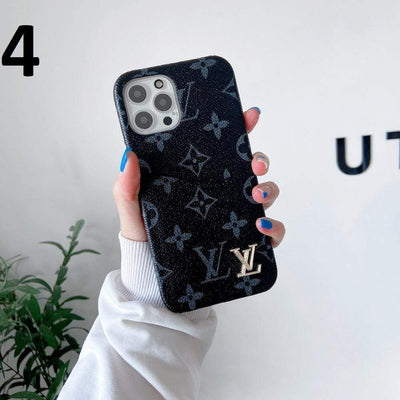 HypedEffects leather Louis Vuitton iPhone 15 Case