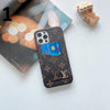 HypedEffects leather Louis Vuitton iPhone 15 Case