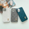 HypedEffects Leather Louis Vuitton iPhone 15 Cases