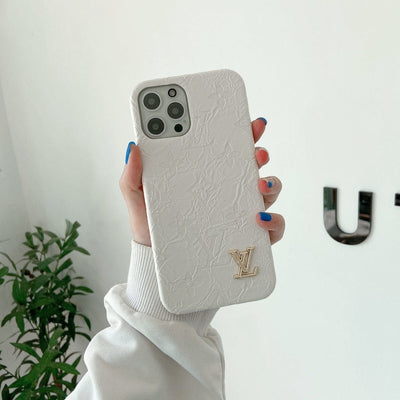 HypedEffects Leather Louis Vuitton iPhone 15 Cases