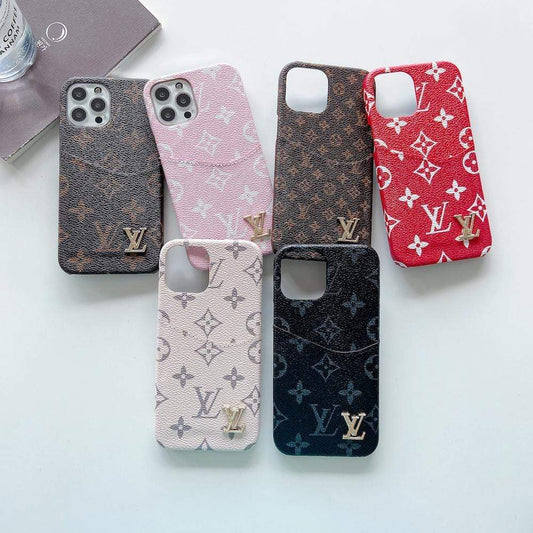 HypedEffects Leather louis vuitton Iphone 17 Case