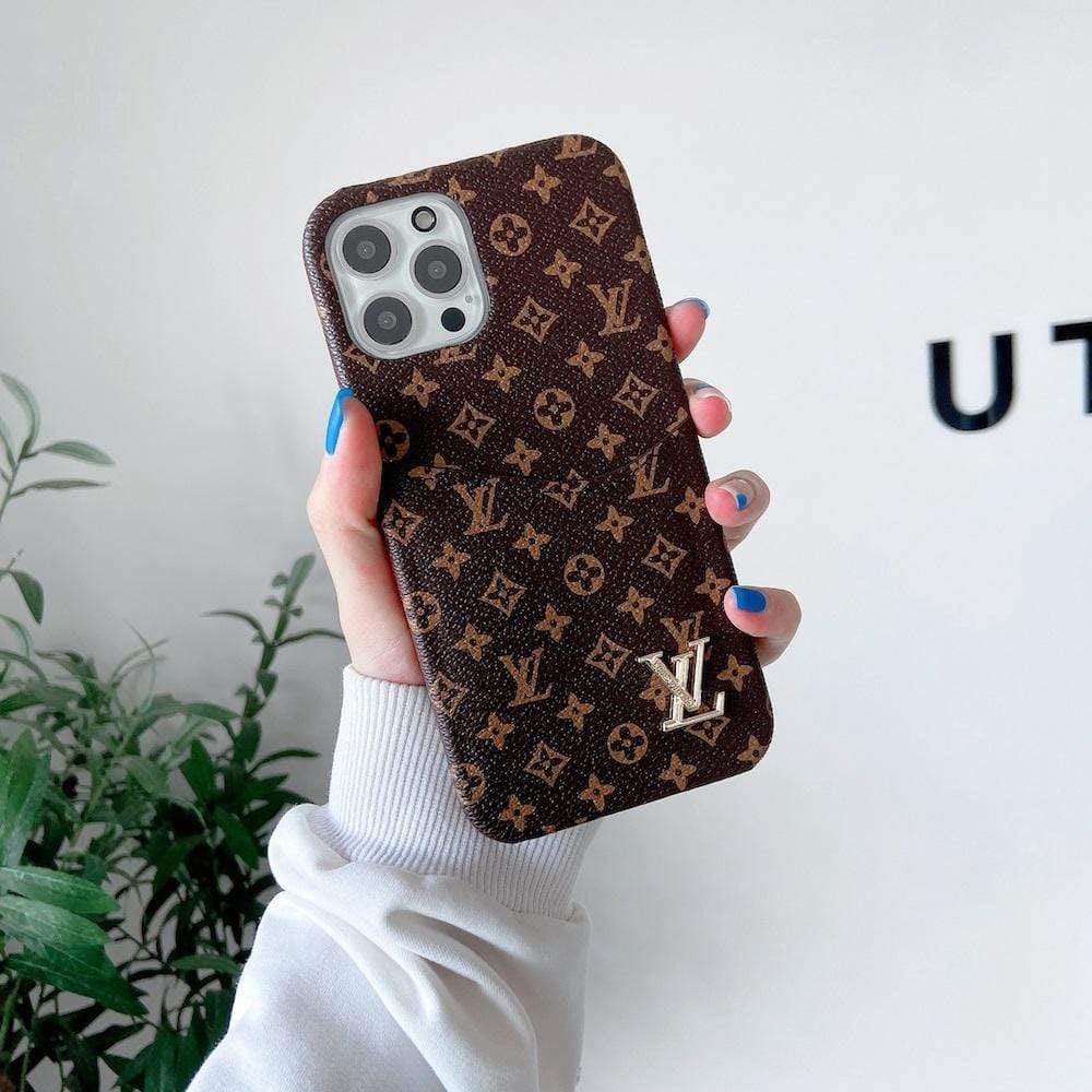 HypedEffects Leather louis vuitton Iphone 17 Case