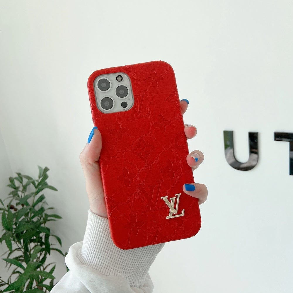 HypedEffects Leather louis vuitton iPhone 17 Cases