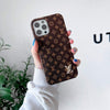 HypedEffects Leather Louis Vuitton Iphone Case