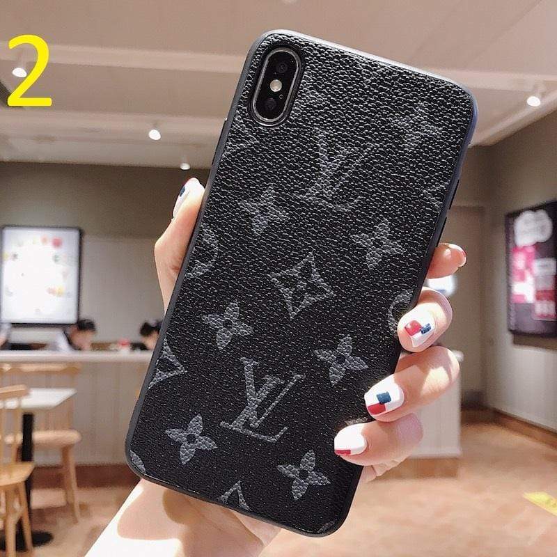 HypedEffects Leather louis vuitton Iphone Cases for iPhone 15 | iPhone 16 | iPhone 17