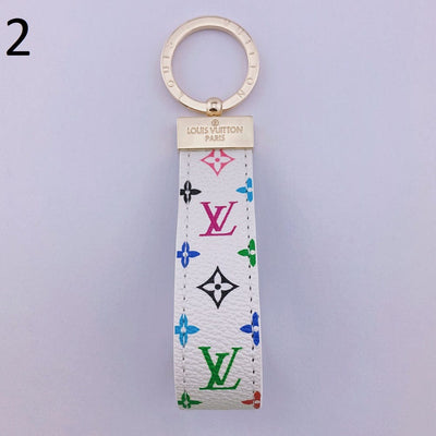 HypedEffects Leather Louis Vuitton Keychain