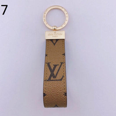 HypedEffects Leather Louis Vuitton Keychain