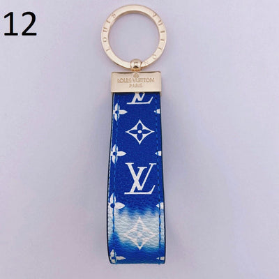 HypedEffects Leather Louis Vuitton Keychain