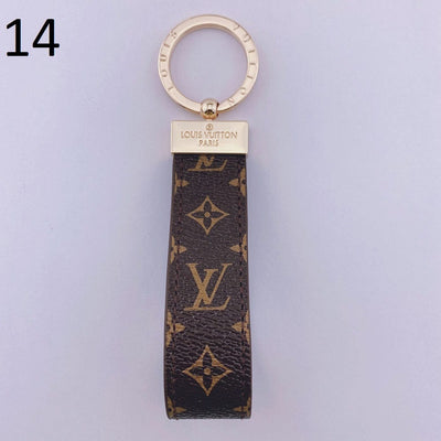 HypedEffects Leather Louis Vuitton Keychain