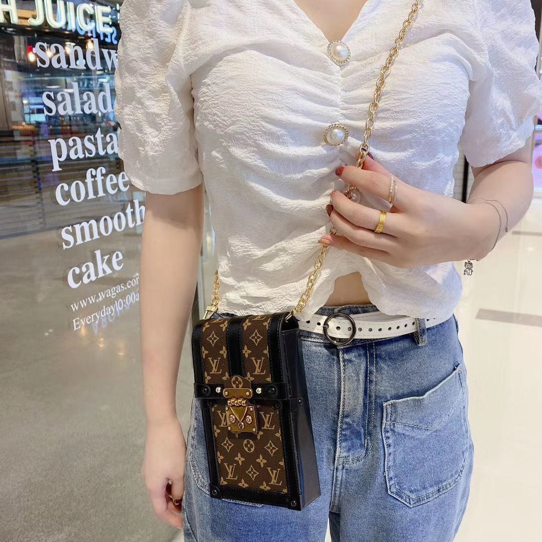 HypedEffects Leather louis vuitton Phone Bag (Phone Pouch)