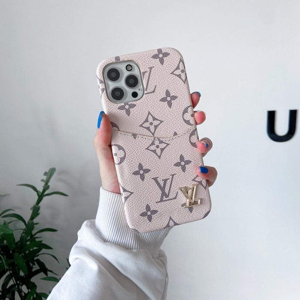 HypedEffects Leather louis vuitton Phone Case for iPhone 17