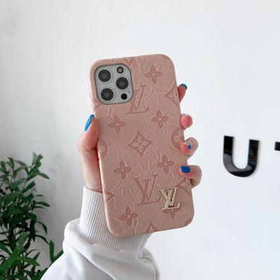 HypedEffects Leather LV Samsung Phone Cases