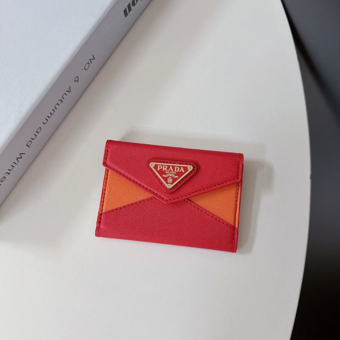HypedEffects Leather Prada Card Holder Wallet