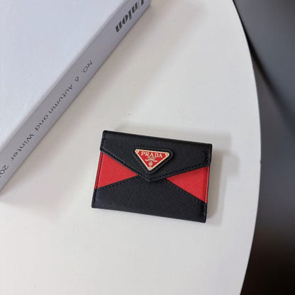 HypedEffects Leather Prada Card Holder Wallet