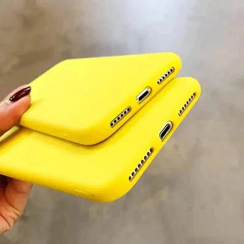 HypedEffects Lemon Yellow Phone Case compatible with iPhone