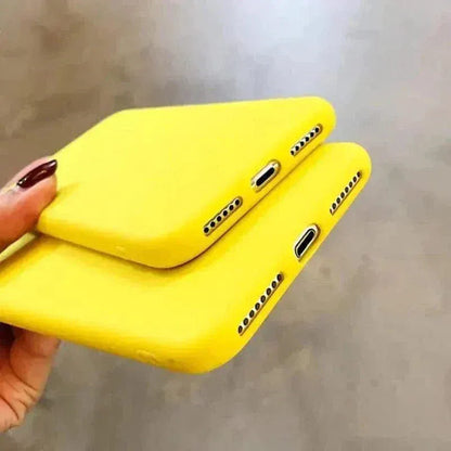 HypedEffects Lemon Yellow Phone Case compatible with iPhone