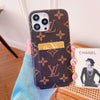 HypedEffects Louis Vuitton And Gucci Double Card Holder iPhone Case