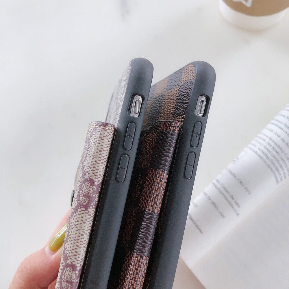 HypedEffects louis vuitton and gucci iPhone Cases with Integrated Wallet