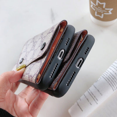 HypedEffects louis vuitton and gucci iPhone Cases with Integrated Wallet