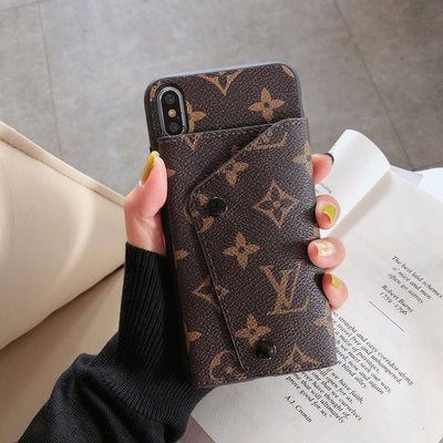 HypedEffects louis vuitton and gucci iPhone Cases with Integrated Wallet