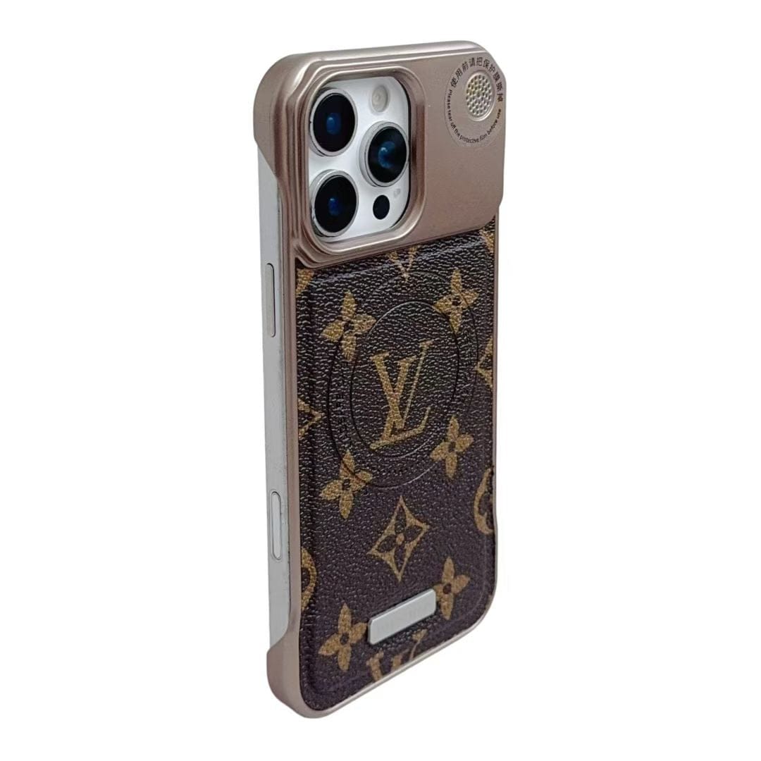 HypedEffects louis vuitton and gucci Luxury Protective Phone Case with Designer Monogram Back Cover