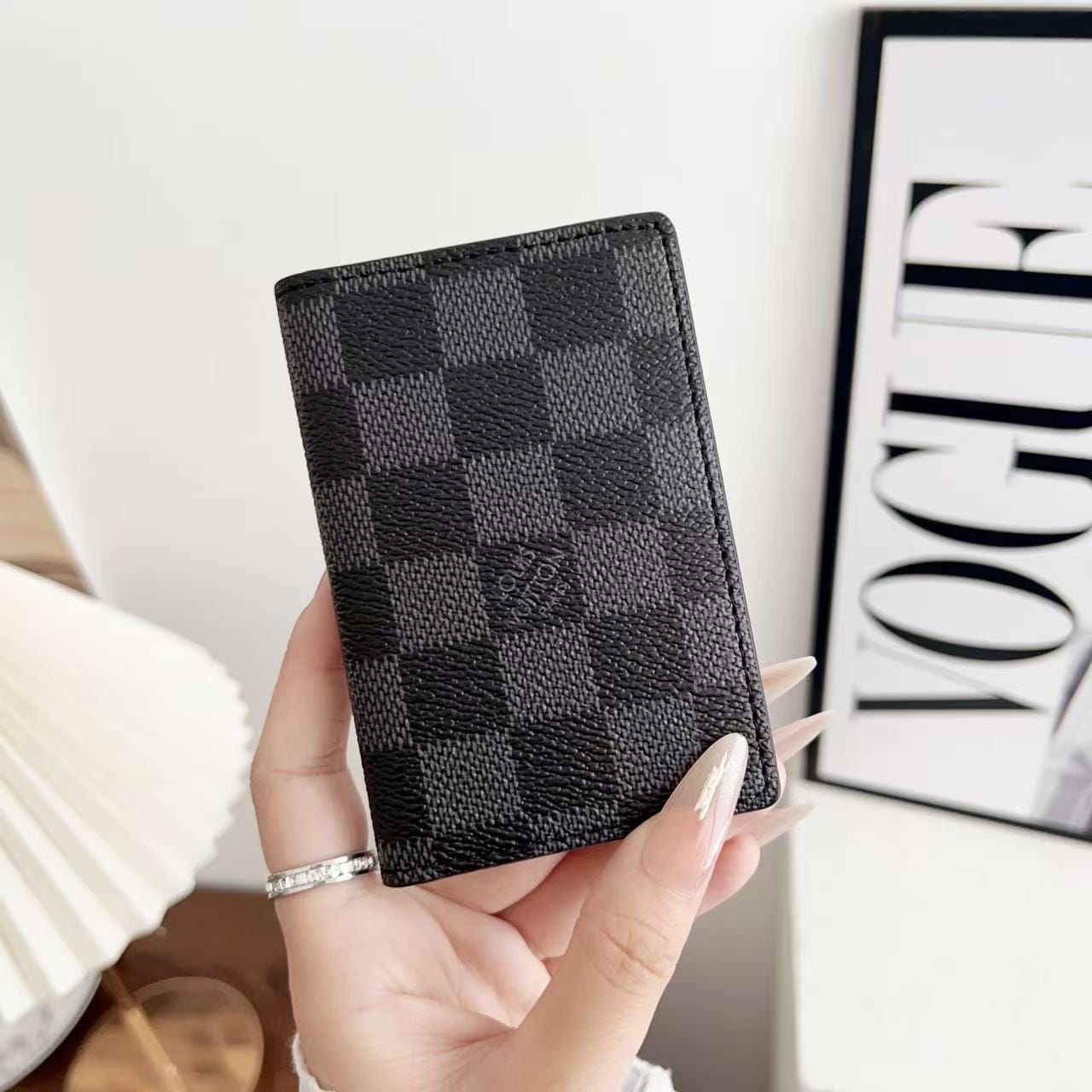 HypedEffects louis vuitton and gucci Slim Card Holder Wallet Luxury Designer Card Case