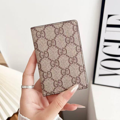 HypedEffects louis vuitton and gucci Slim Card Holder Wallet Luxury Designer Card Case