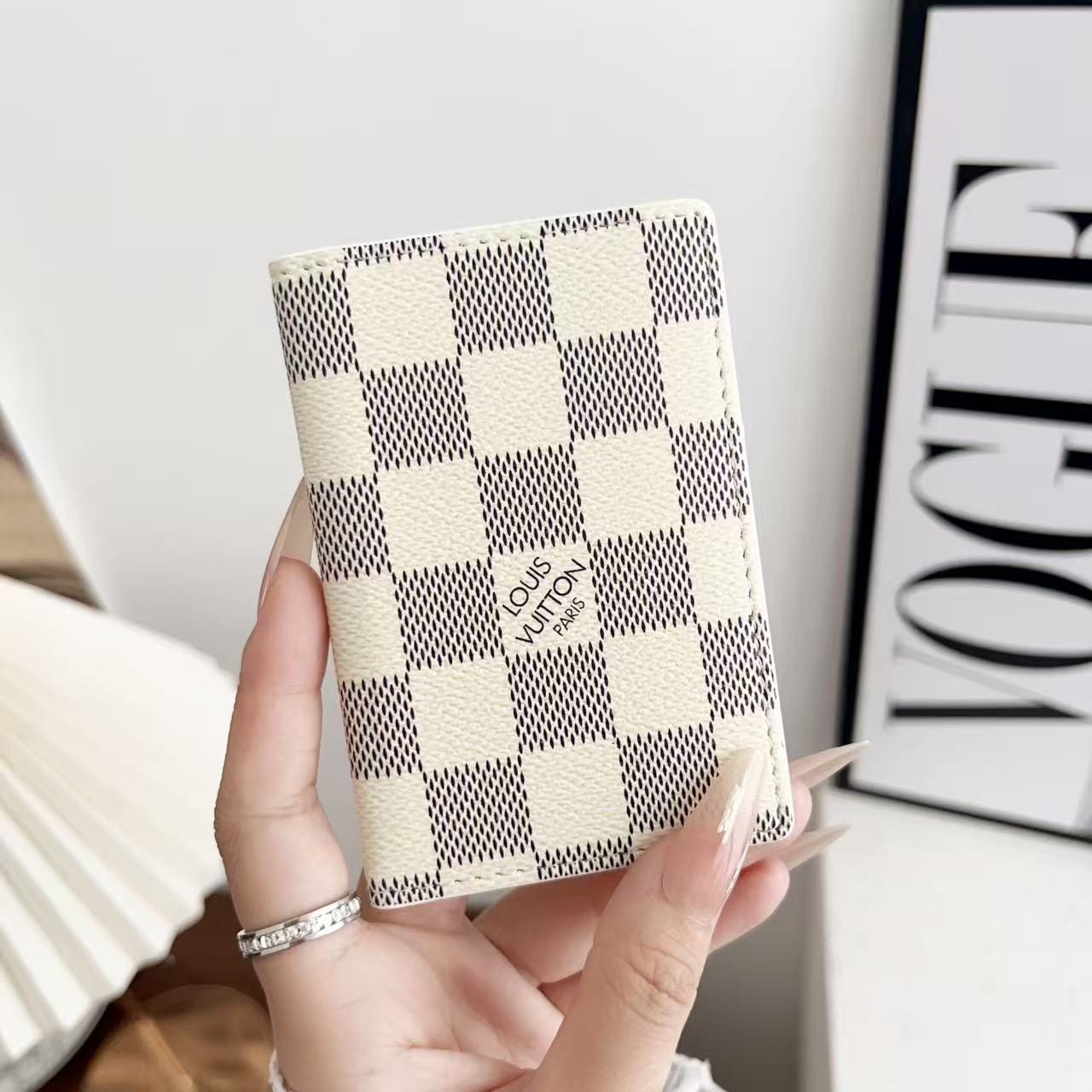 HypedEffects louis vuitton and gucci Slim Card Holder Wallet Luxury Designer Card Case