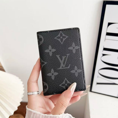 HypedEffects louis vuitton and gucci Slim Card Holder Wallet Luxury Designer Card Case