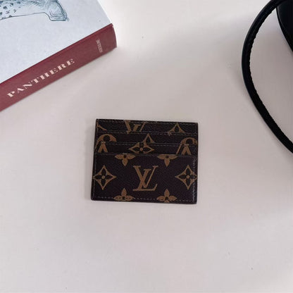 HypedEffects louis vuitton Card Holder Wallet Monogram Collection