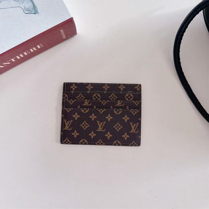 HypedEffects louis vuitton Card Holder Wallet Monogram Collection