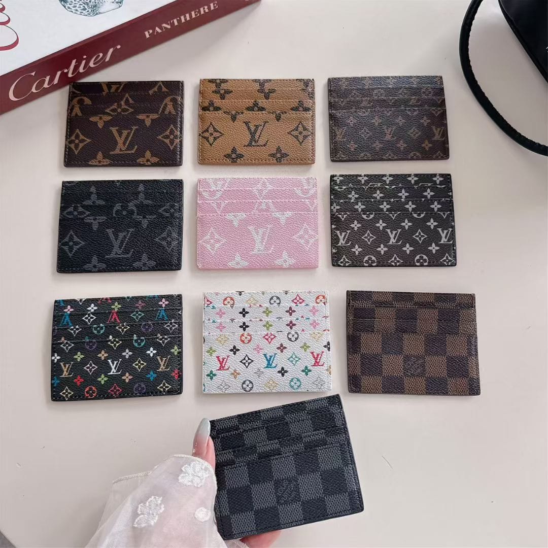 HypedEffects louis vuitton Card Holder Wallet Monogram Collection