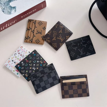 HypedEffects louis vuitton Card Holder Wallet Monogram Collection
