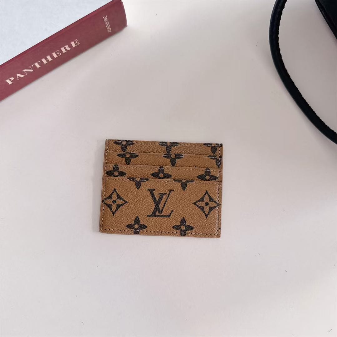 HypedEffects louis vuitton Card Holder Wallet Monogram Collection