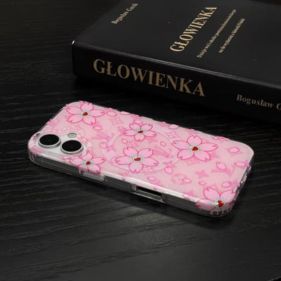 HypedEffects louis vuitton Cherry Blossom Monogram iPhone Case