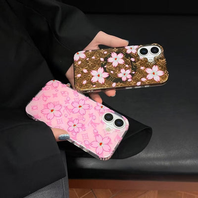 HypedEffects louis vuitton Cherry Blossom Monogram iPhone Case