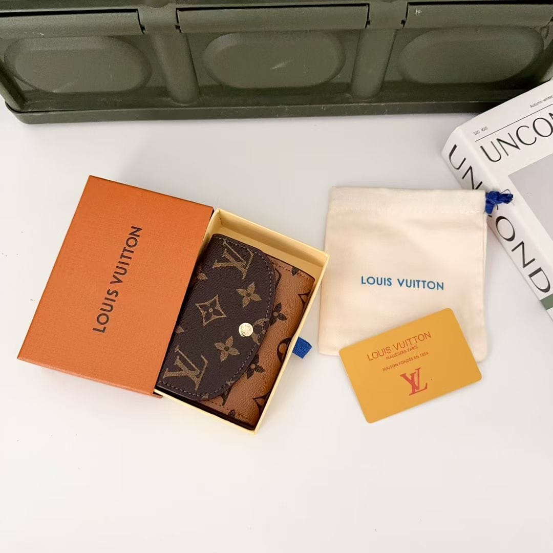 HypedEffects louis vuitton Compact Wallet Card Holder Collection