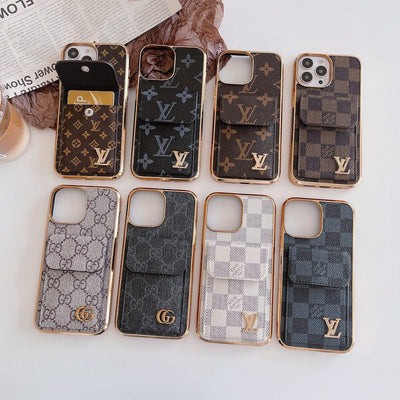 HypedEffects Louis Vuitton Covers for iPhone 11, 12, 13, and 14 Pro Max