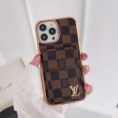 HypedEffects Louis Vuitton Covers for iPhone 11, 12, 13, and 14 Pro Max