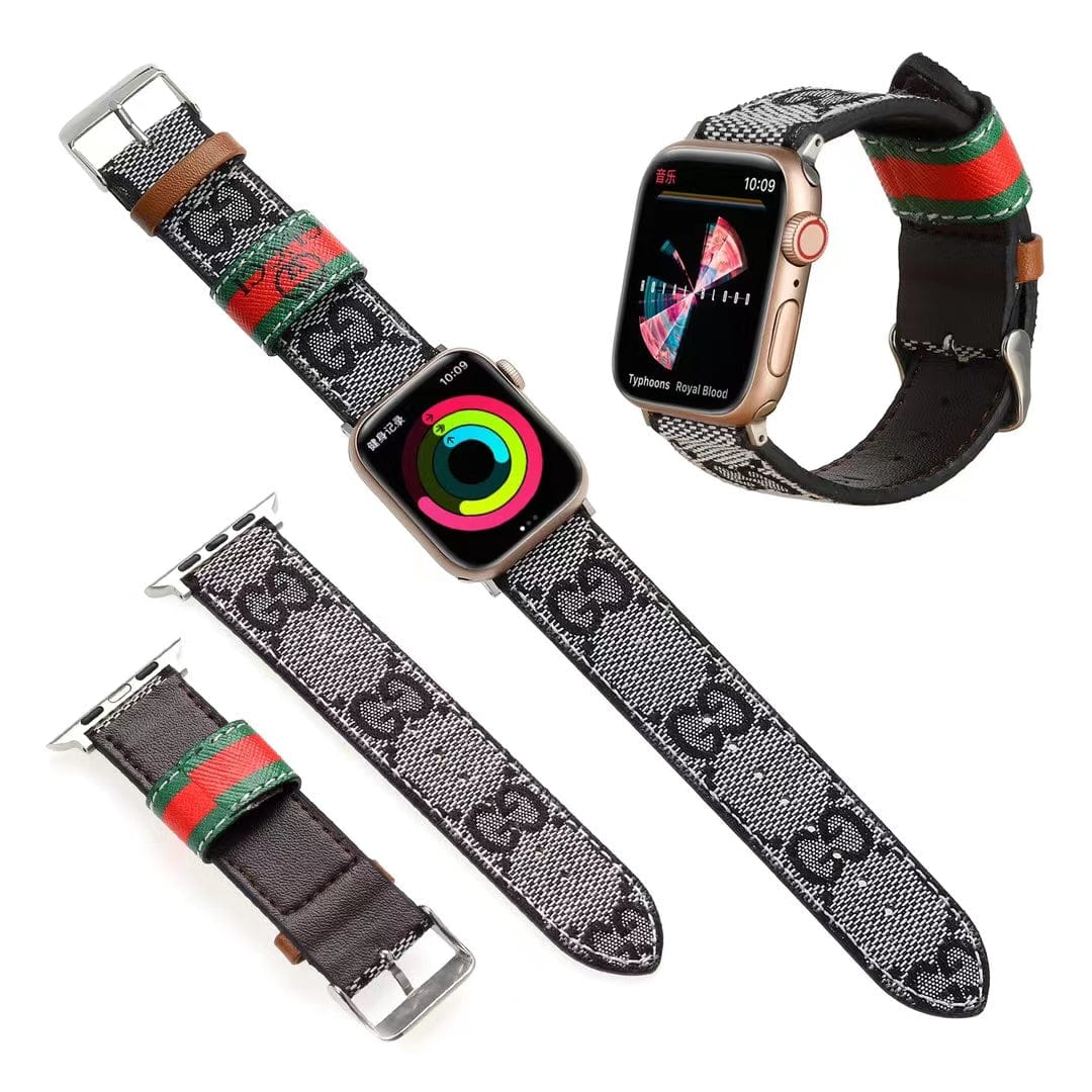 HypedEffects louis vuitton Durable Leather Watch Band 38/40/41/42/44/45/49 mm