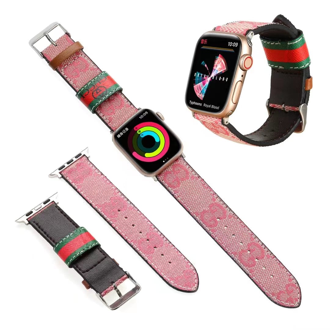 HypedEffects louis vuitton Durable Leather Watch Band 38/40/41/42/44/45/49 mm