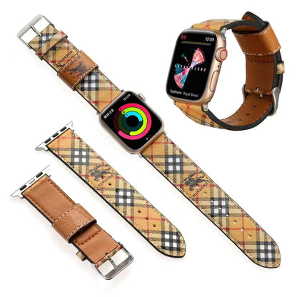 HypedEffects louis vuitton Durable Leather Watch Band 38/40/41/42/44/45/49 mm