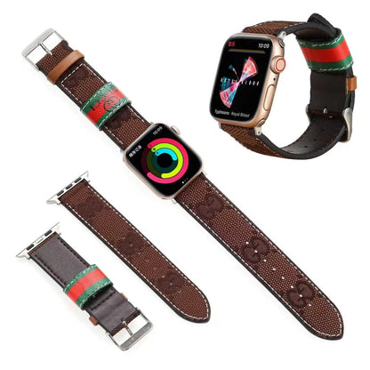 HypedEffects louis vuitton Durable Leather Watch Band 38/40/41/42/44/45/49 mm