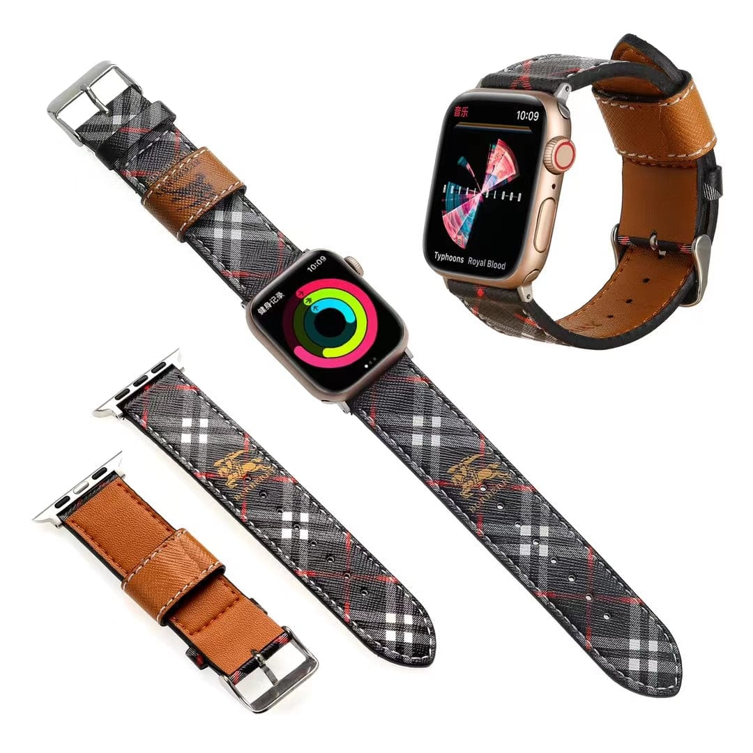 HypedEffects louis vuitton Durable Leather Watch Band 38/40/41/42/44/45/49 mm