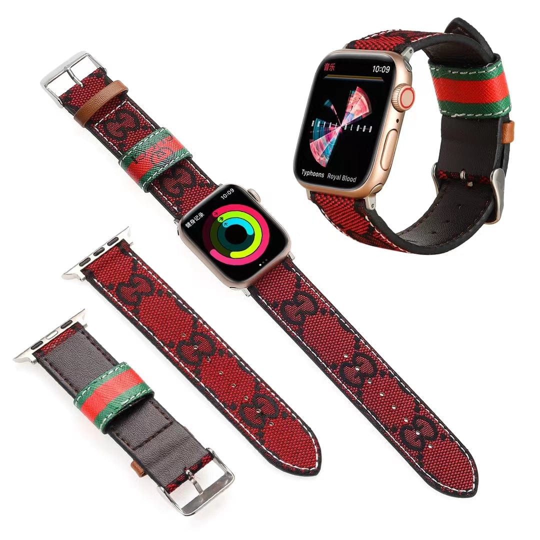 HypedEffects louis vuitton Durable Leather Watch Band 38/40/41/42/44/45/49 mm