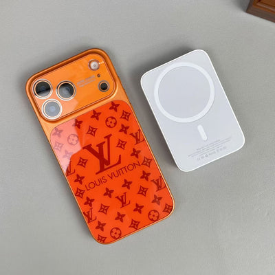 HypedEffects louis vuitton Graphic Monogram Luxury Phone Case for iPhone 14 to iPhone 17 Pro Max